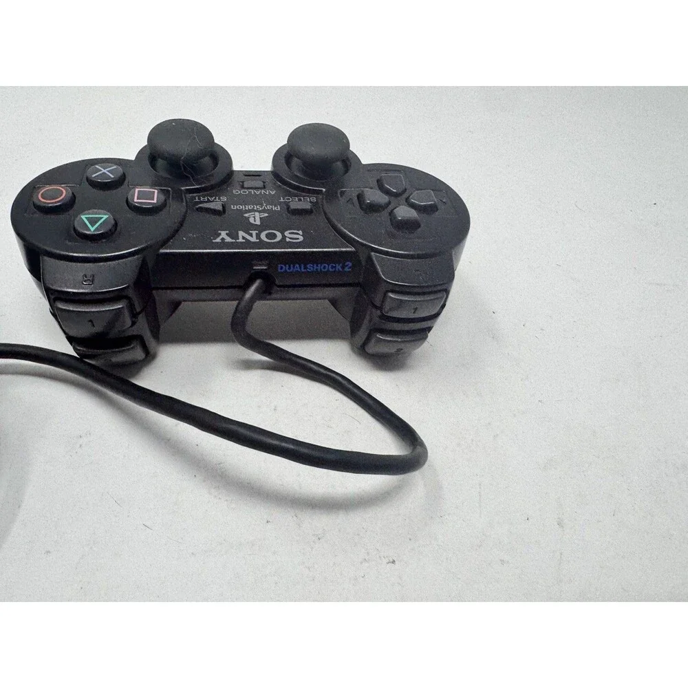 Playstation 2 PS2 OEM Sony Dualshock 2 Controller SCPH-10010(*** *Read)